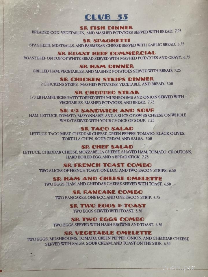 Brad's Home Plate - Le Center, MN menu_pic