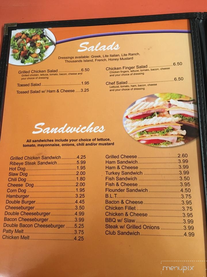 George's On Murray - Anderson, SC menu_pic