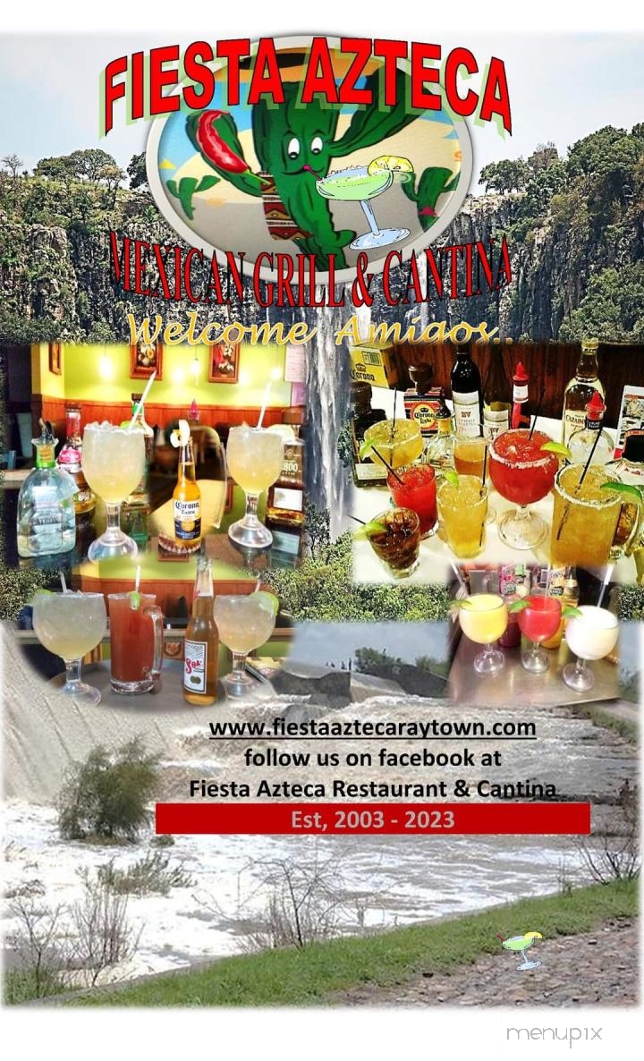 Fiesta Azteca Mexican Restaurant - Raytown, MO menu_pic