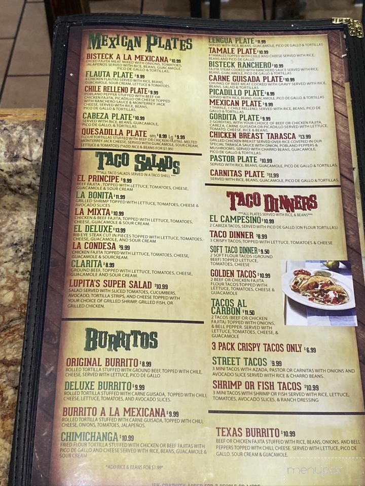 Pinto Bean - Victoria, TX menu_pic