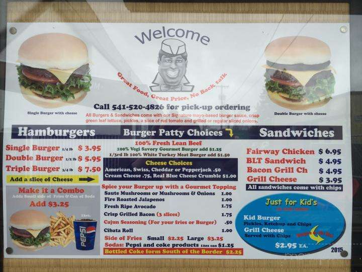 Burgers On The Run - Eugene, OR menu_pic