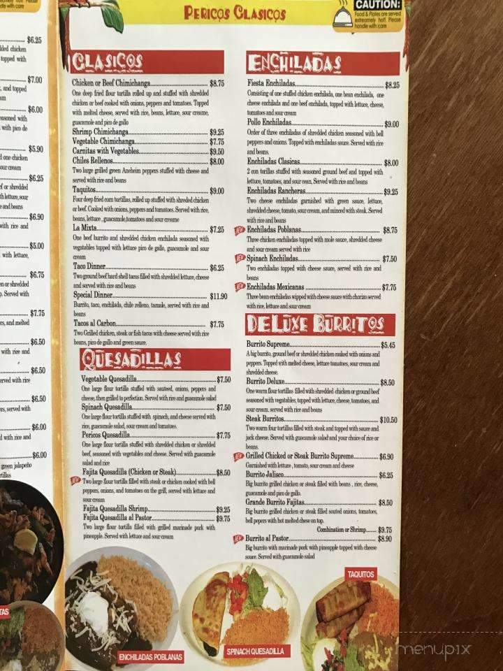 Pericos Mexican Restaurant - Arlington, TN