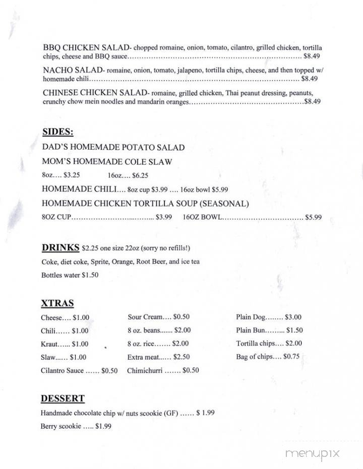Lisa V's - Concord, CA menu_pic