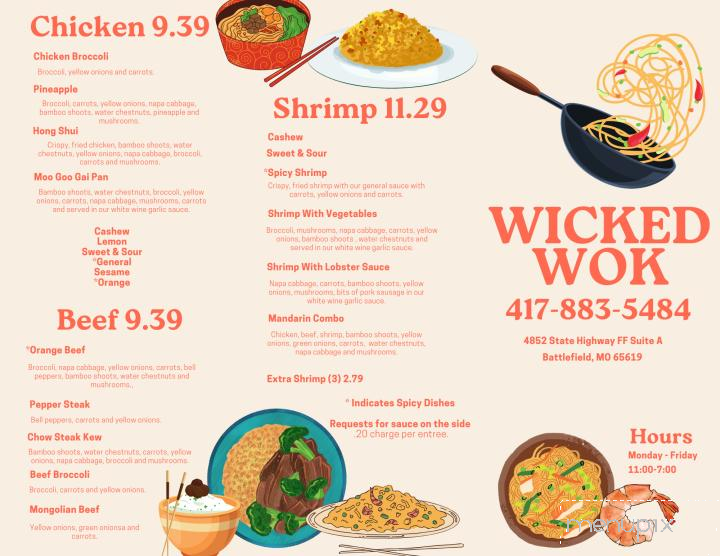 Wicked Wok Asian Eatery - Battlefield, MO