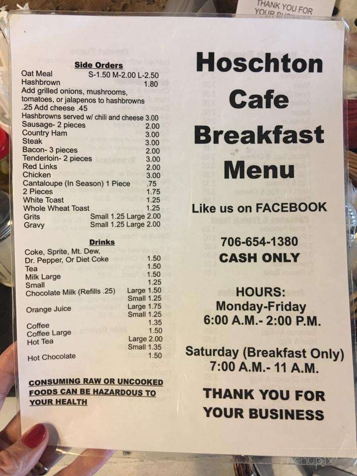 Hoschton Cafe - Braselton, GA