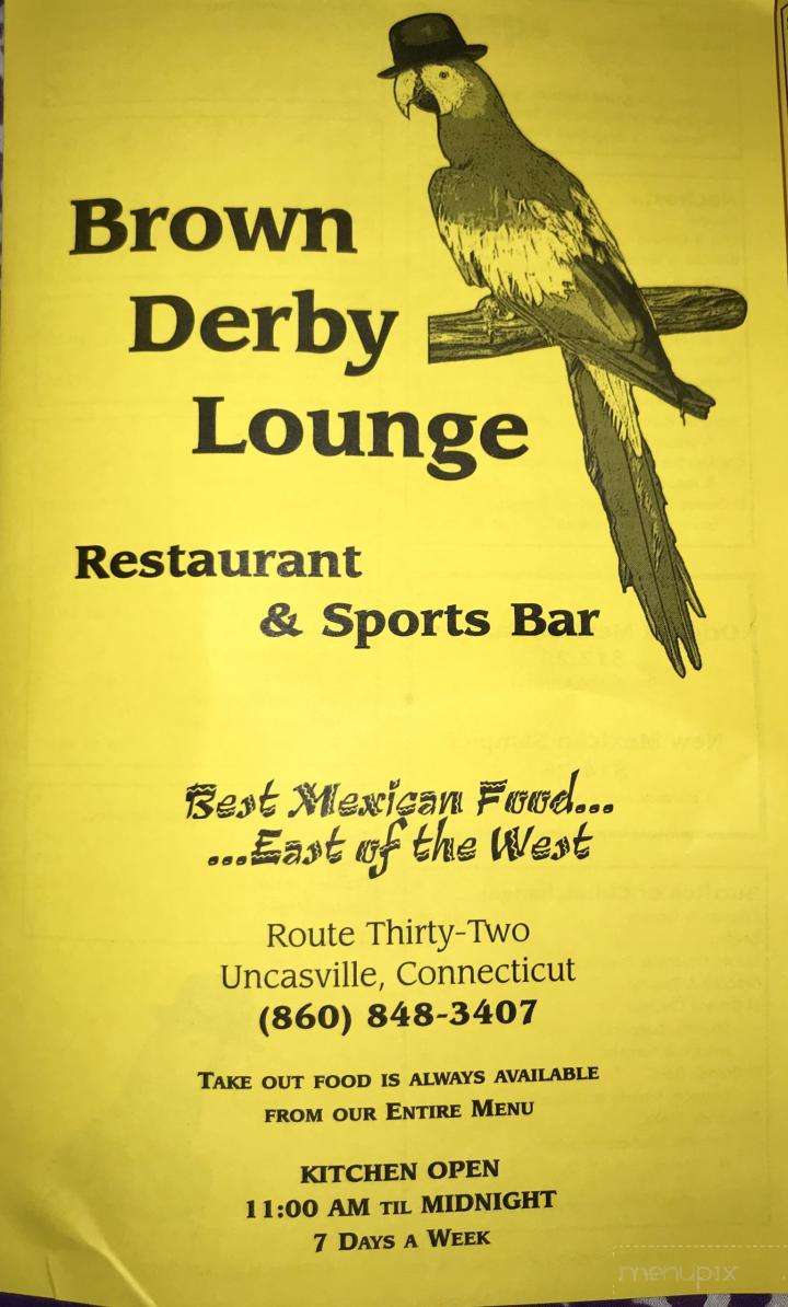Brown Derby Lounge - Uncasville, CT
