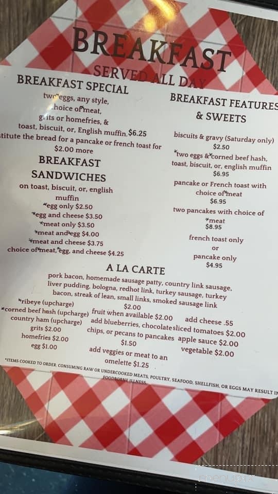 Watkins Grill - Raleigh, NC menu_pic