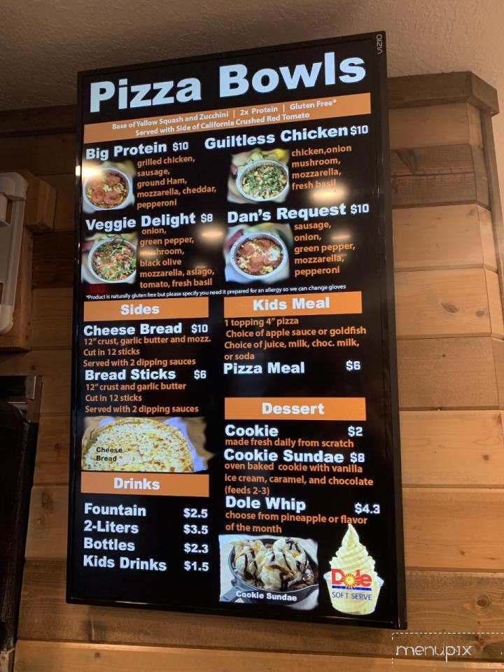 Summit Inn Pizza - Garden City, UT menu_pic