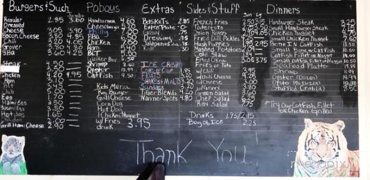 Walker's Dairy Bar - Laurel, MS menu_pic