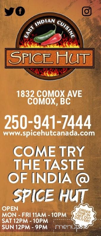 Spice Hut - Comox, BC
