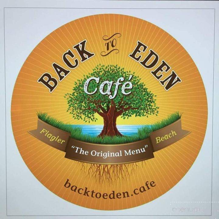 Back to Eden Vegan Vegetarian Cafe - Flagler Beach, FL menu_pic