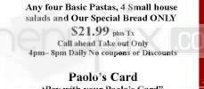 Paolos Pasta and Grill - Ozark, MO