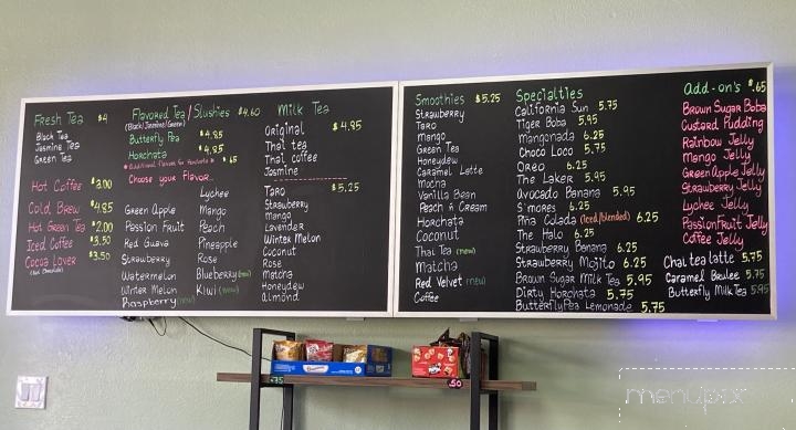 Boba Crave - Fontana, CA menu_pic