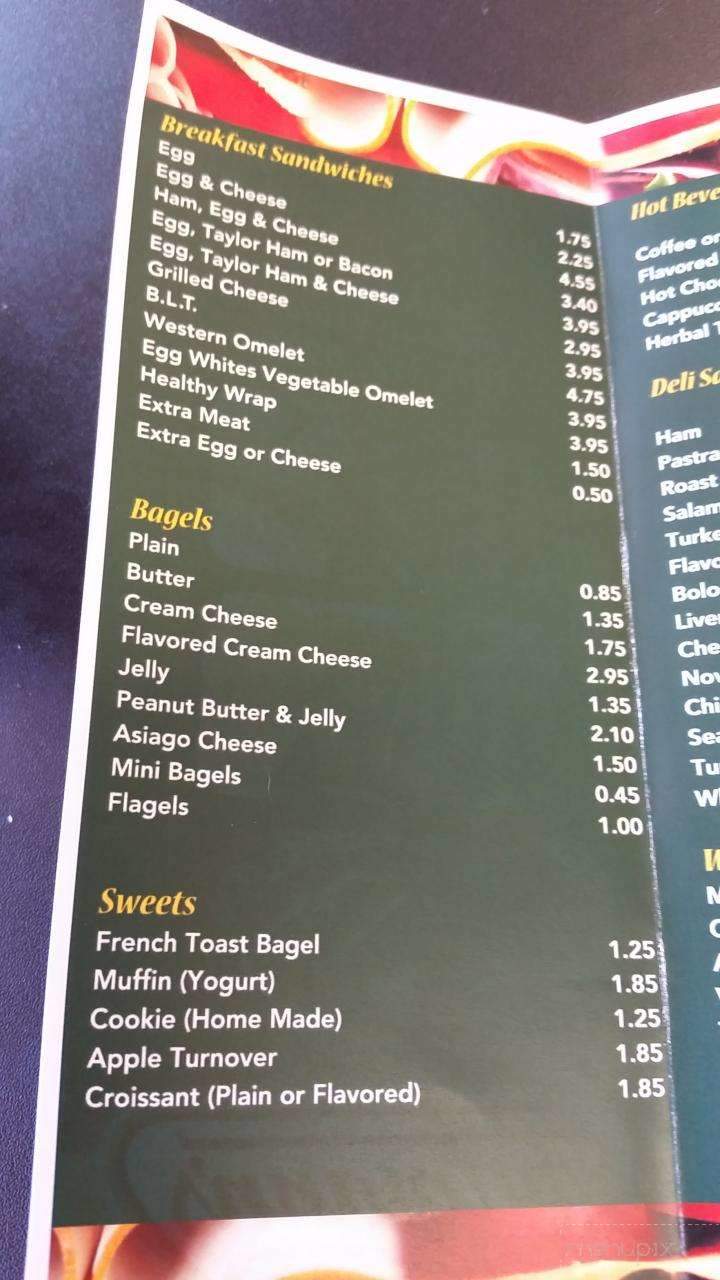 Ridge Road Hot Bagel & Deli - Lyndhurst, NJ menu_pic