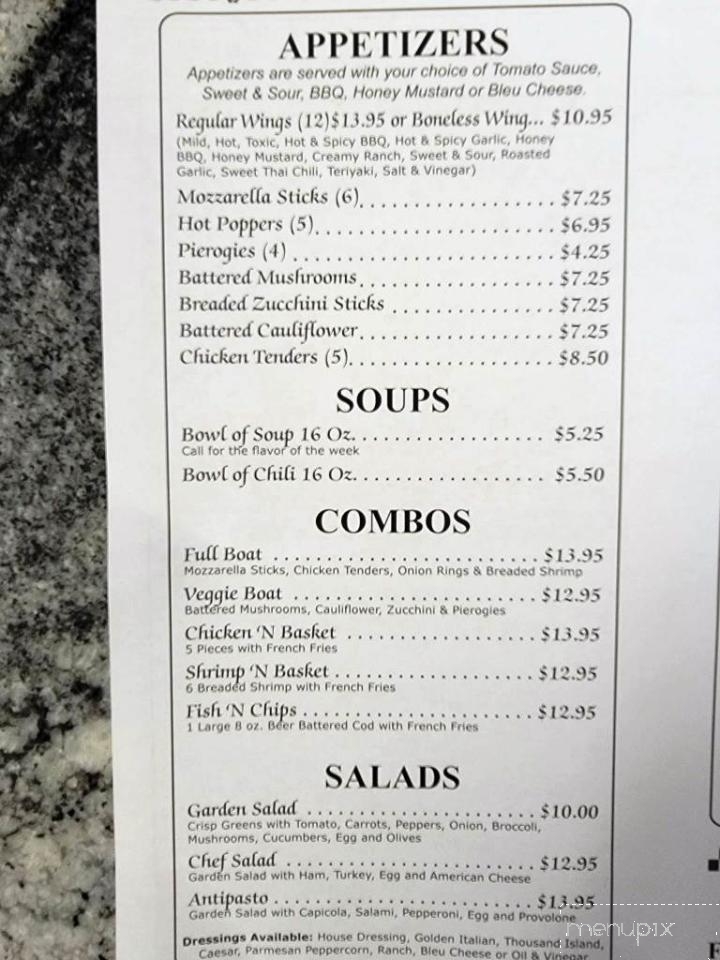 Al Dentes Pizzaria - Lake Ariel, PA menu_pic