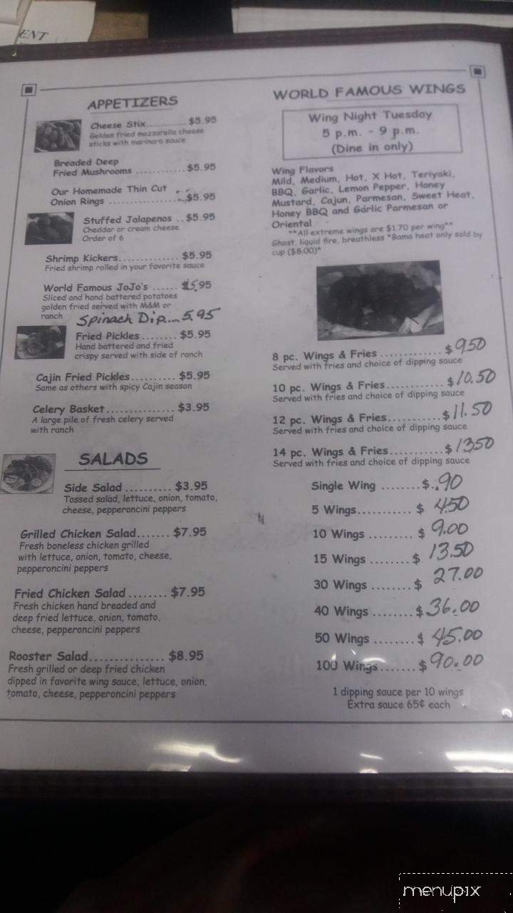 TJ's Hot Wings - Albertville, AL menu_pic