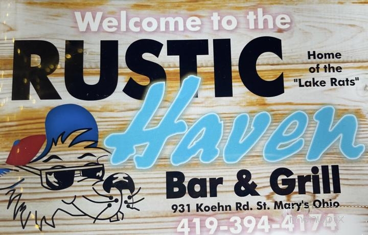 Rustic Haven - Saint Marys, OH menu_pic