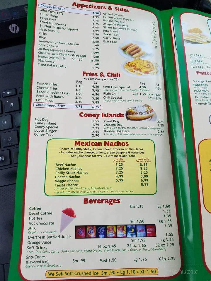 Universal Coney Island - Pontiac, MI menu_pic