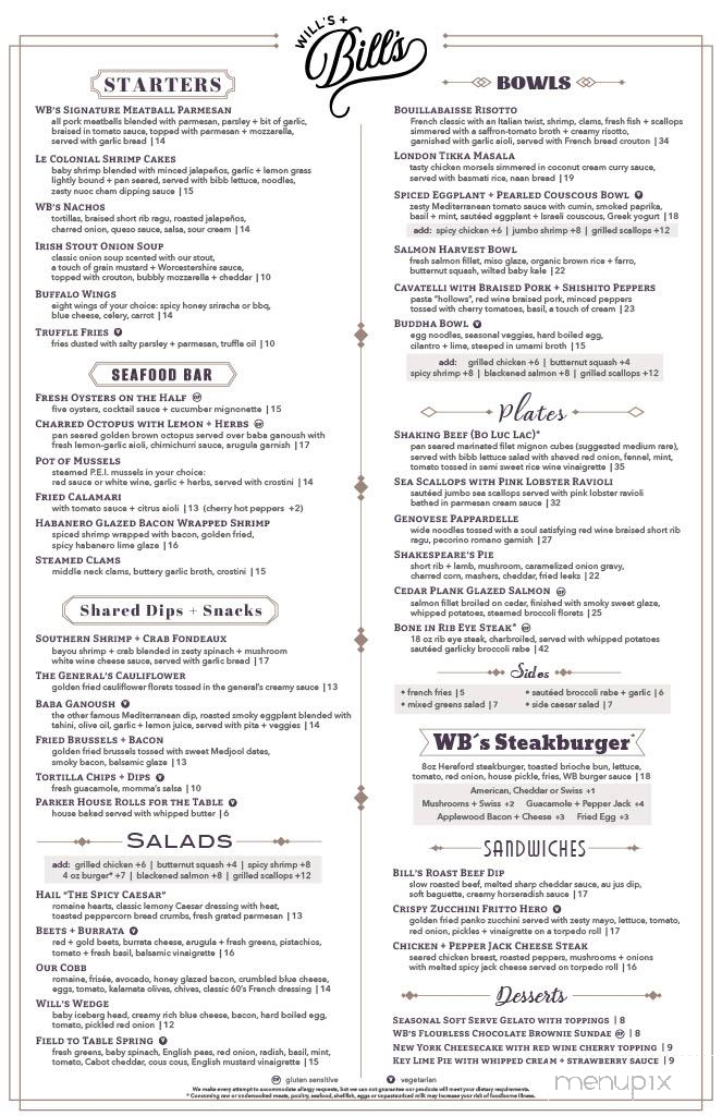 McKenzie Brew House - Berwyn, PA menu_pic