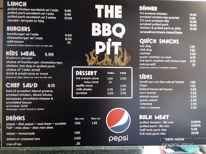 The BBQ Pit - Seeley Lake, MT menu_pic