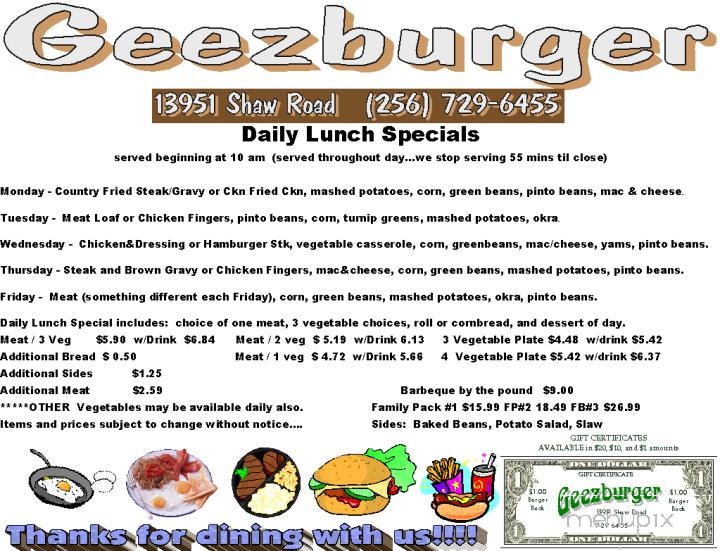 Geez Burger - Athens, AL