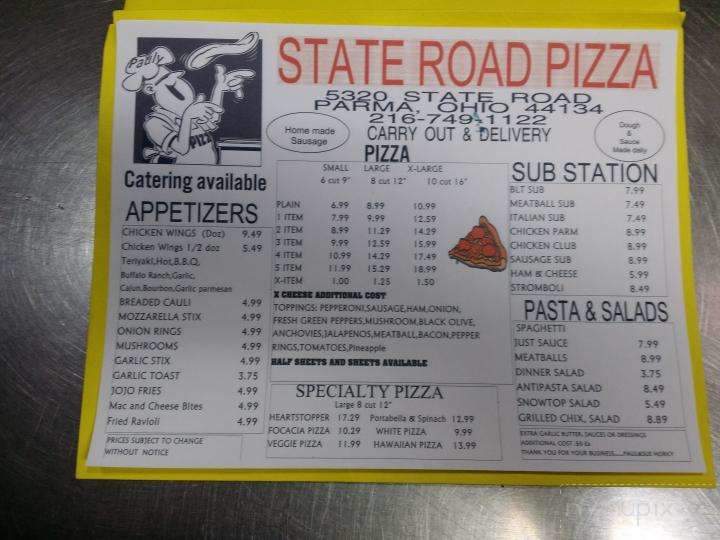 State Road Pizza - Cleveland, OH
