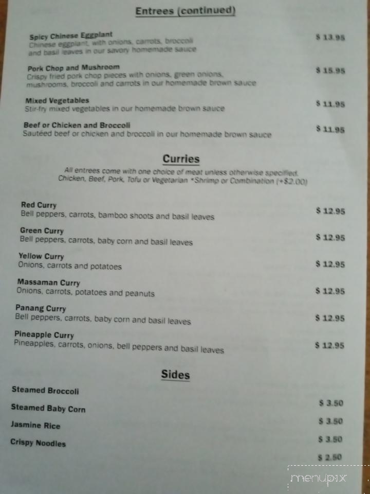 Taste Of Thai - Irvington, AL menu_pic