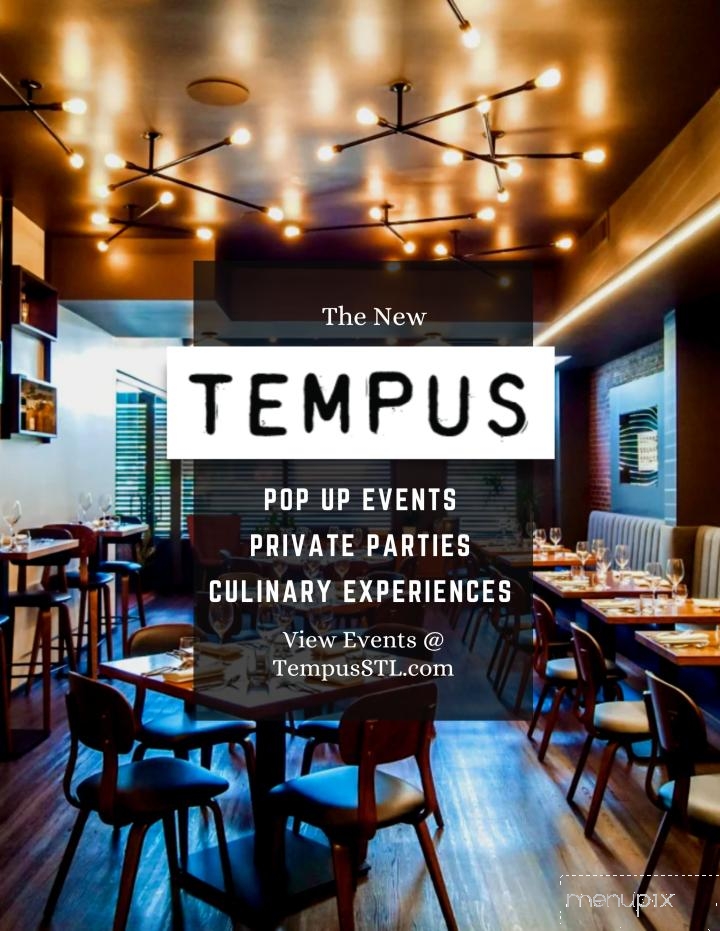 Tempus - St. Louis, MO menu_pic