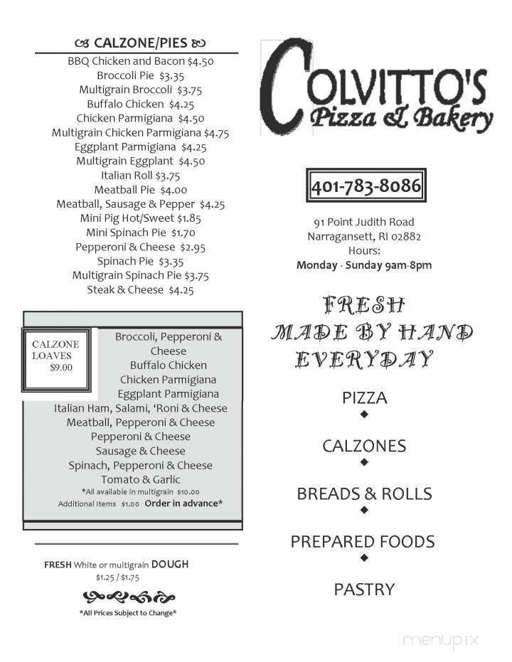 Colvitto's Pizza & Bakery - Narragansett, RI