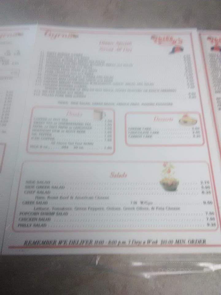 Nick's Gyros and Philly Cheese Steaks - Long Beach, MS menu_pic