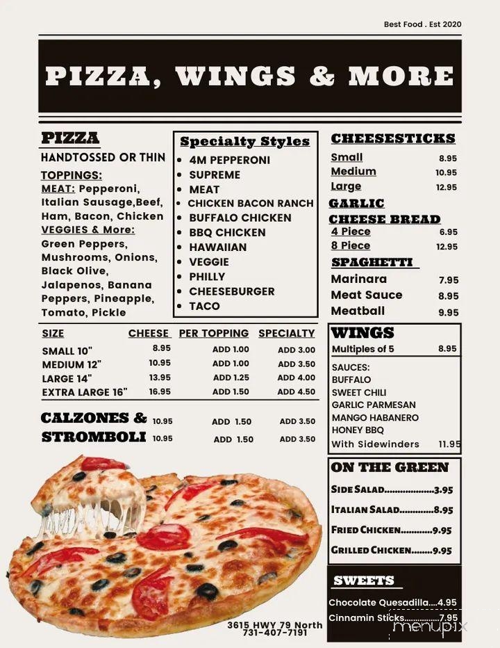 Fourmans - Paris, TN menu_pic