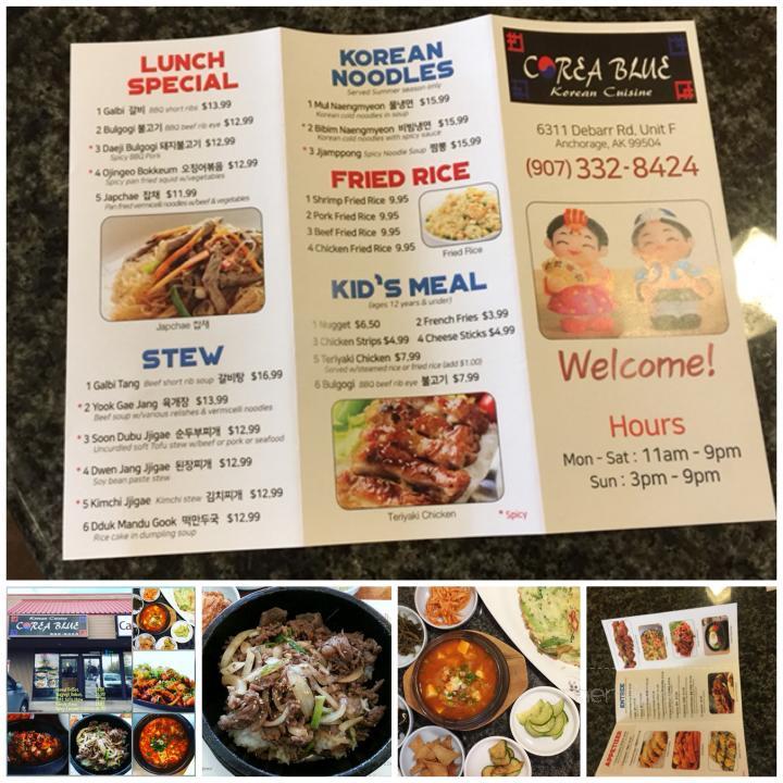 Corea Blue - Anchorage, AK menu_pic