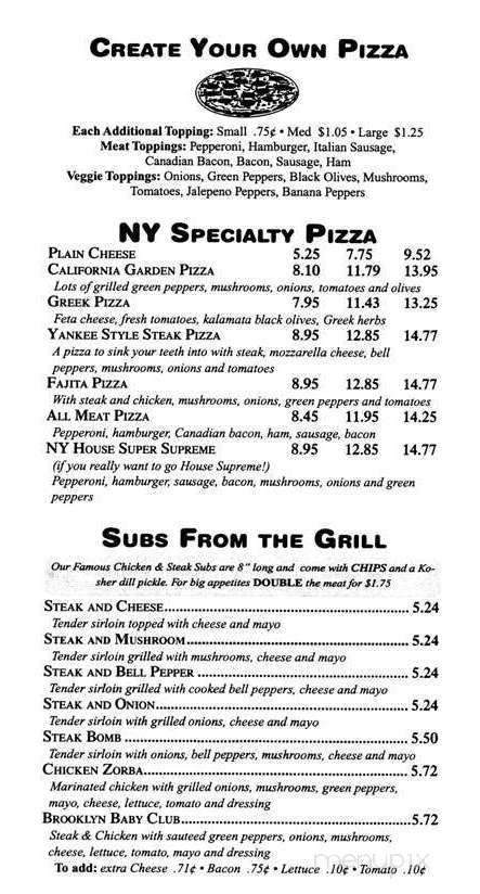 New York Pizza & Pasta - Greenwood, SC