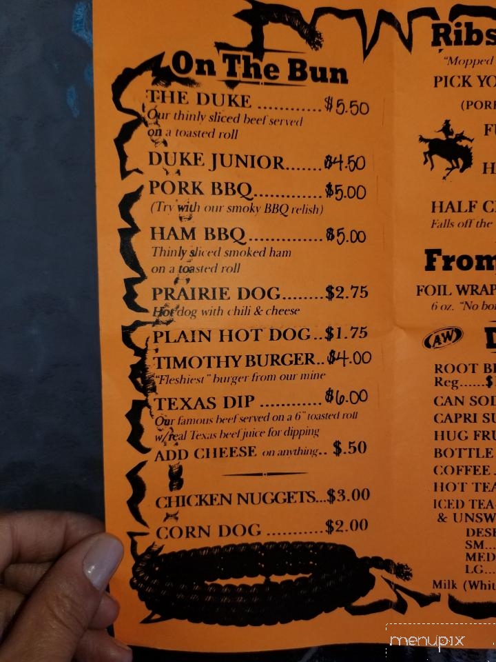 Chris's Western Beef - Meshoppen, PA menu_pic