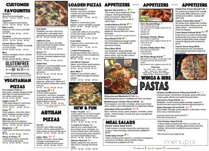 Black Rock Pizza and Bakery - Crowsnest Pass, AB menu_pic