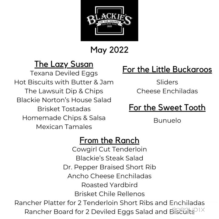 Blackie's on the Square - Glen Rose, TX