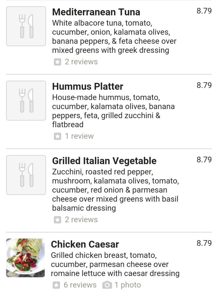 Ashker's Juice Bar and Cafe - Buffalo, NY menu_pic