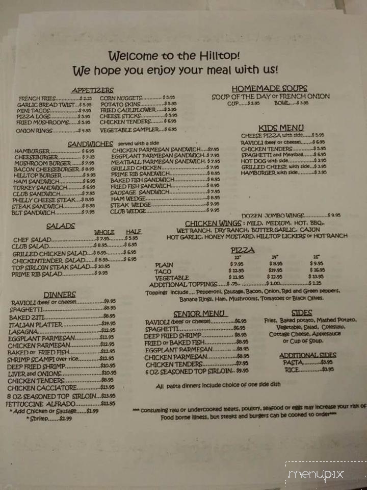 Grantham's Landing - Sandy Lake, PA menu_pic