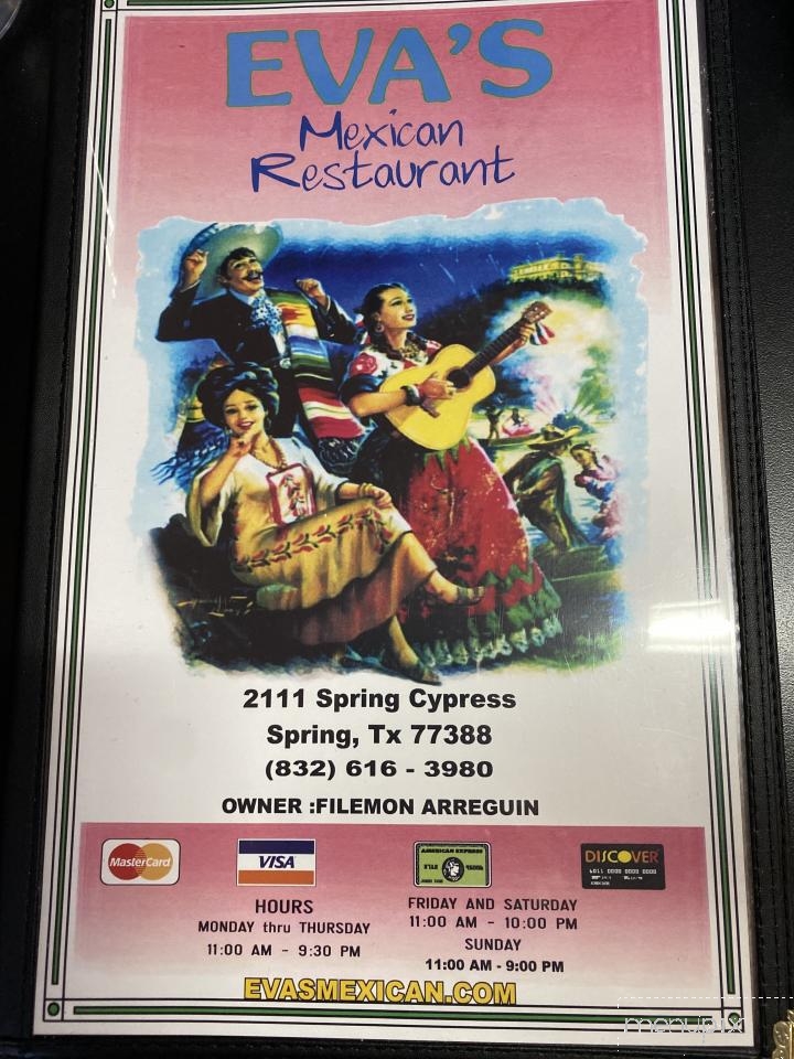 Eva's Mexican Grill - Spring, TX