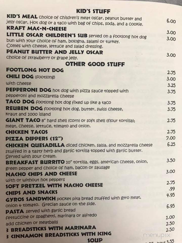 Fatzo's Of Manitowoc - Manitowoc, WI menu_pic