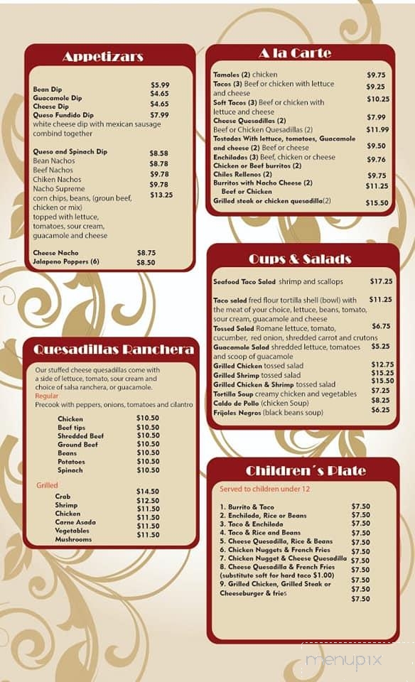 El Toro Bravo - Annapolis, MD menu_pic