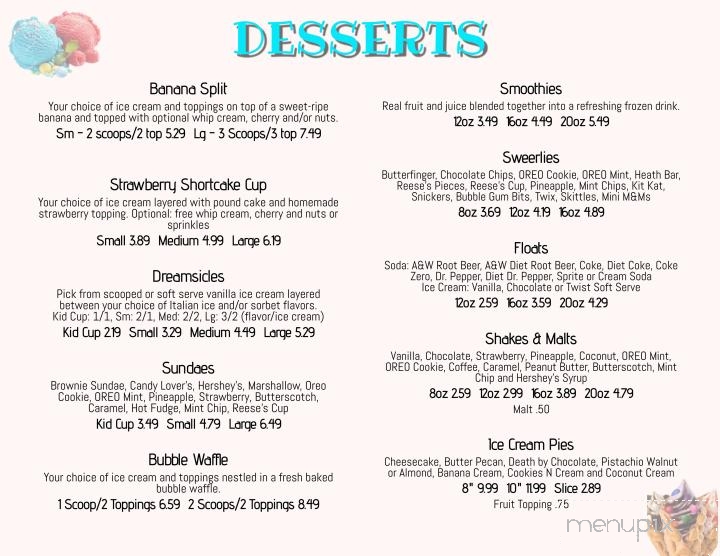 The Ice Queen - Ocala, FL menu_pic