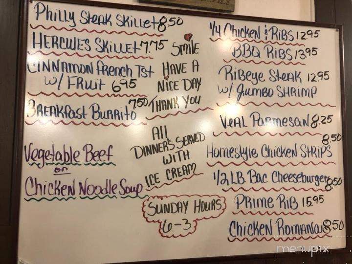 Gold Mine Restaurant - Spring Valley, IL menu_pic