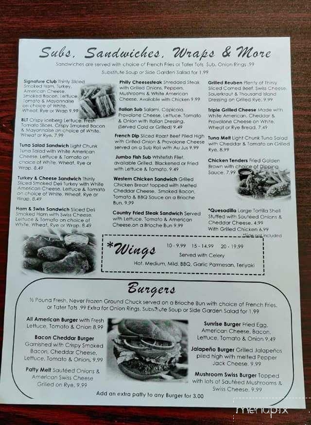 Dan's Restaurant - Orlando, FL menu_pic