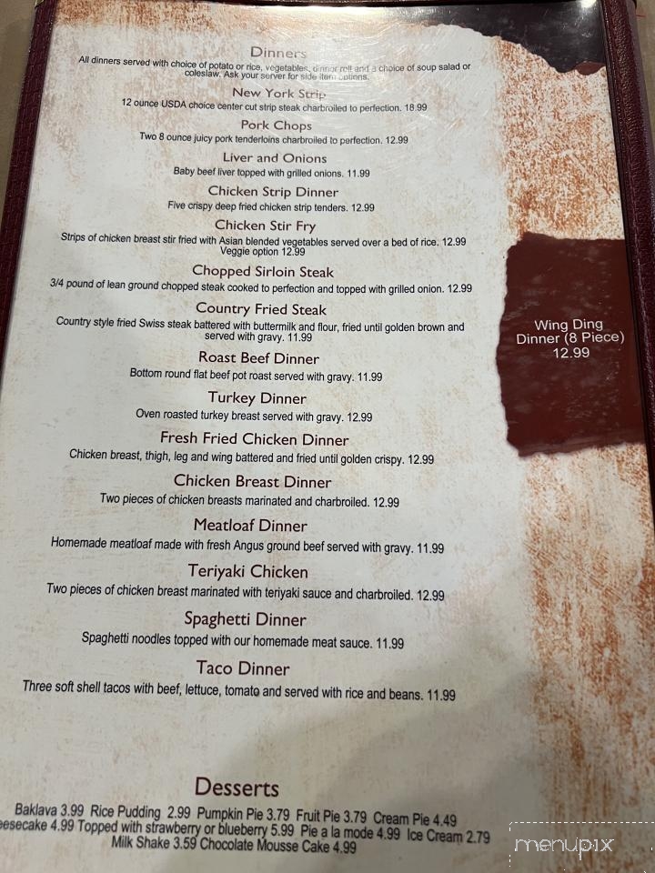 Blissfield Coney Island - Blissfield, MI menu_pic
