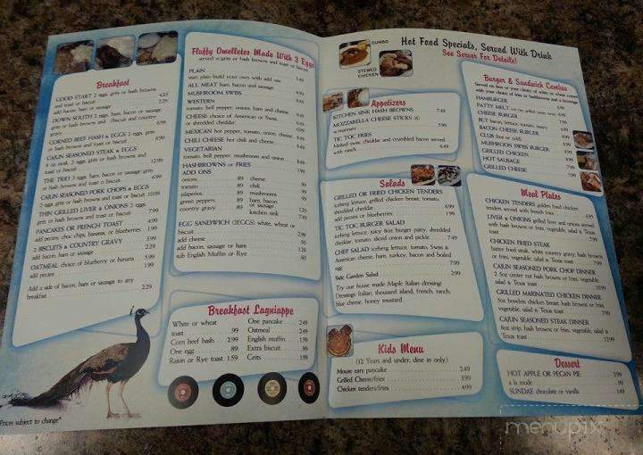 Tic-Toc Cafe - Metairie, LA menu_pic