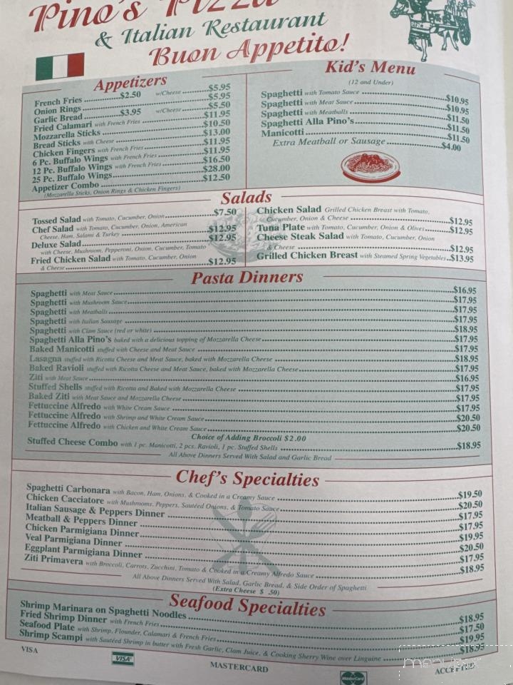 Pino's Pizza - Emporia, VA