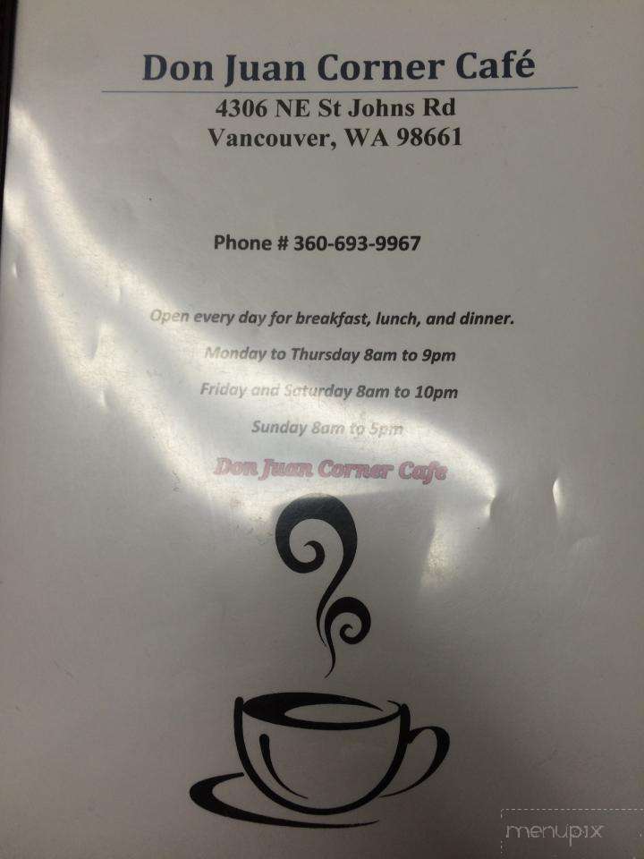 Don Juan Corner Cafe - Vancouver, WA