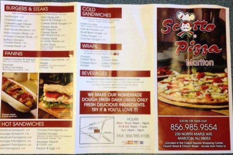 Scotto Pizza - Marlton, NJ