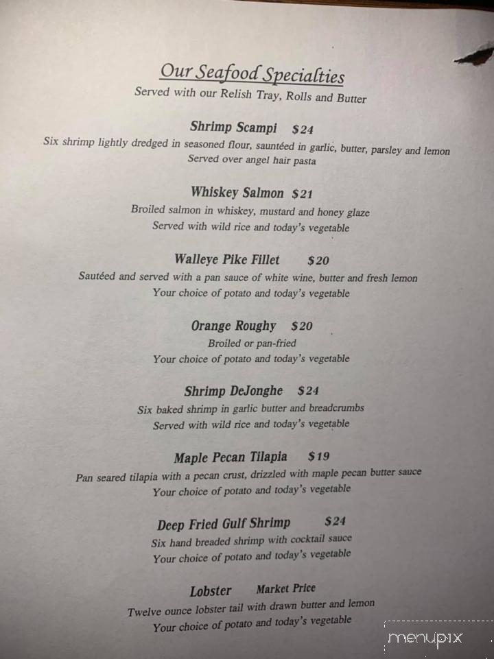 Heritage House - Harvard, IL menu_pic